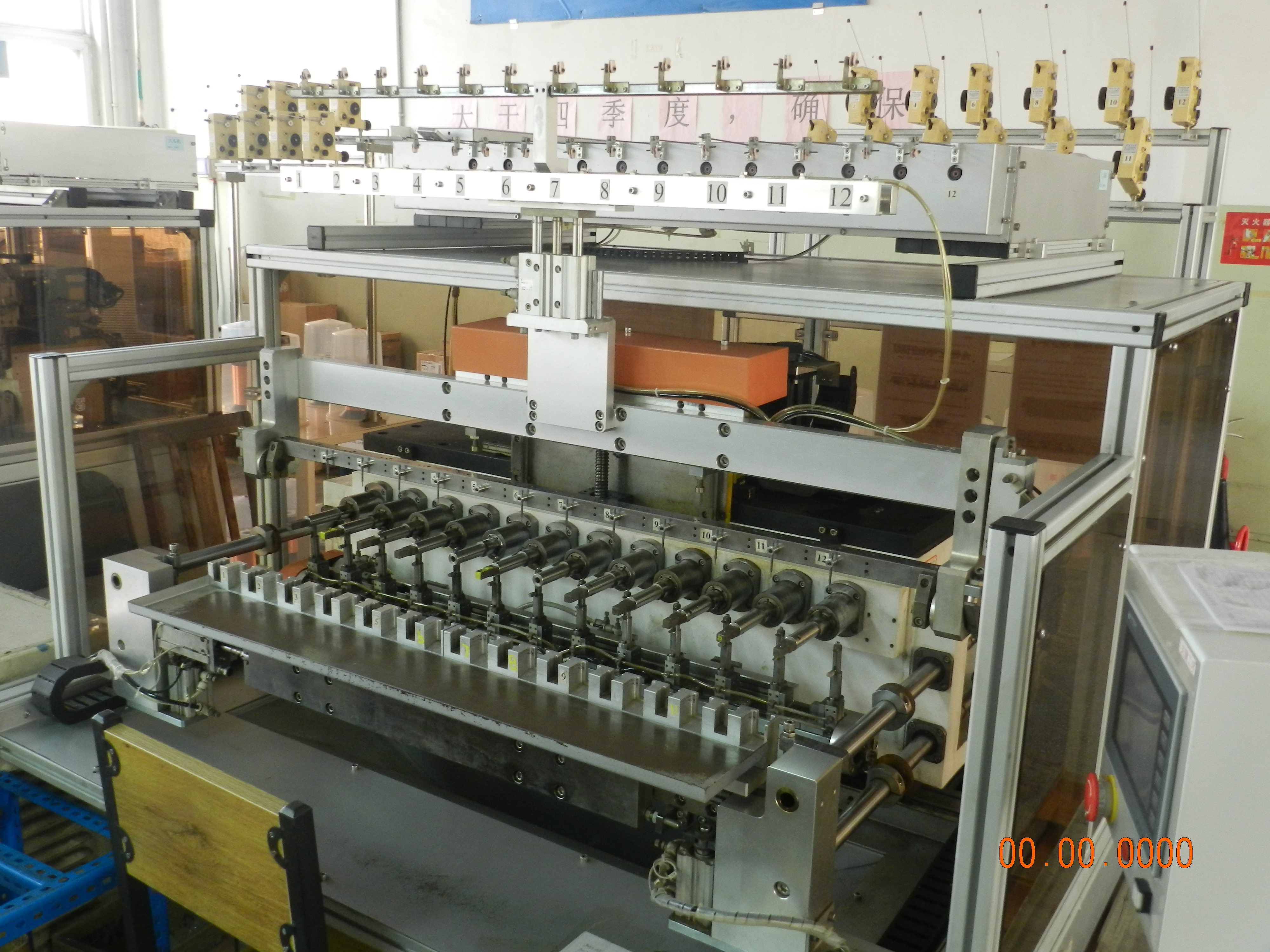 12-axis automatic winding machine